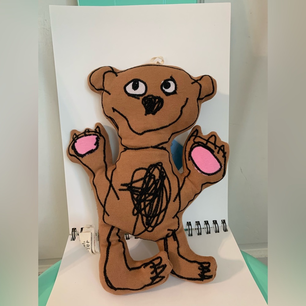 NWT Dreaming Lion Aminal “I Am Smal Bayer” 100% Organic Cotton Bear Plush Gots